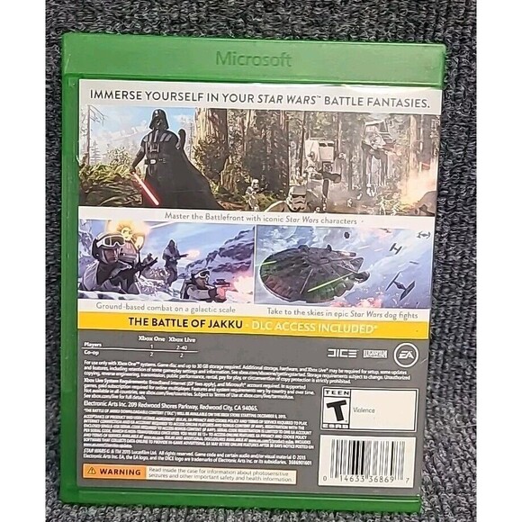 Xbox One Star Wars Battlefront (Microsoft 2015) No Manual Tested Works - Picture 2 of 4